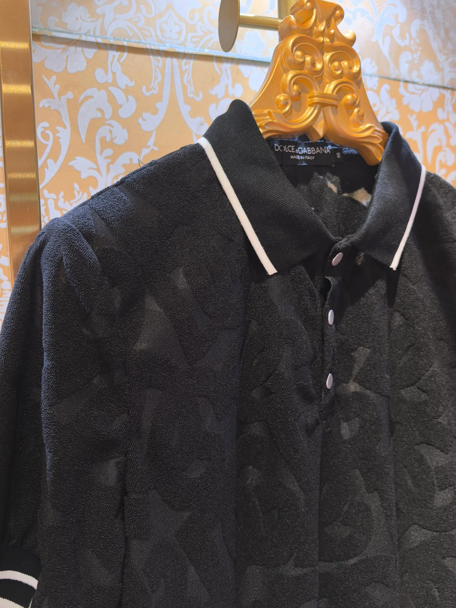 𝘿𝙊𝙇𝘾𝙀 & 𝙂𝘼𝘽𝘽𝘼𝙉𝘼 New Arrival polo DG Breathable Sizes 46 48 50 52